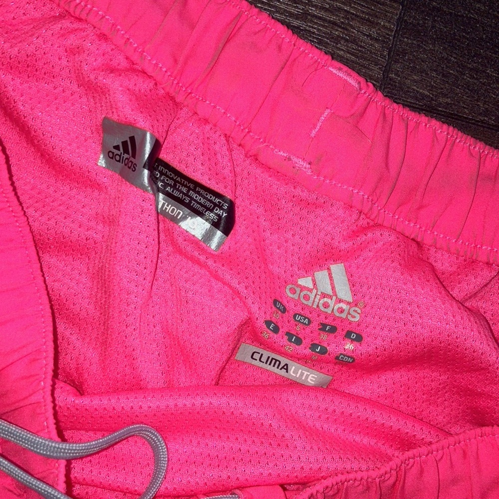 Adidas neon pink shorts - Picture 10 of 13